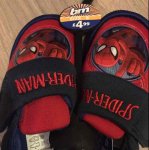 Spider-Man slippers
