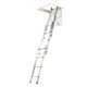 3 section loft ladder aluminium