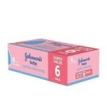 Johnson's baby wipes 6 packs