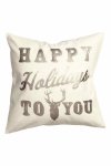 Christmas motif cushion cover £1.00 @ H&M