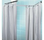 HOME Shower Frame and Curtain Set