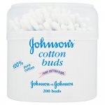 Johnson's Cotton Buds - 200 Pack x 6 with Subscribe & Save @ Amazon.co.uk (&pound;2.55 if you can access the 15% discount on S&S or &pound;3.00 as an add-on item)