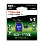 Toshiba 64GB microSD Class 10 UHS-I MemoryCard inc delivery