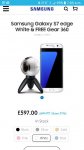 Samsung s7 edge and free gear 360 camera
