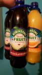 Robinsons 4 x 1l bottles of diluting juice