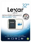 Lexar micro SDHC 32GB with SD Adapter