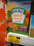 HEINZ apricot & peach muesli