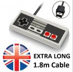 Nintendo Classic Mini 3rd Party Controller with 1.8m Cable