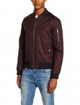 New Look Men's Bomber Jacket (Dark Burgundy) Sizes S, M & L