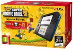 Nintendo Handheld Console 2DS - Black/Blue with New Super Mario Bros 2 (&pound;65.99 for first orders)