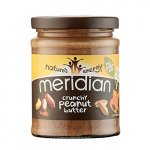 Meridian Natural Crunchy Peanut Butter 280 g (Pack of 6)