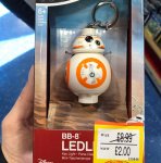 Smyths toys BB8 LED torch/key ring/night light