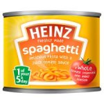 Heinz Spaghetti 200g (small tin)