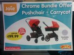 Joie Pushchair and Carry Cot