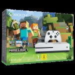 Xbox One S Console 500GB Minecraft : Favourites Bundle + Either Dead Rising 4 or Gears of War 4