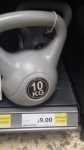Tesco 10kg kettlebell