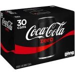 30 x 330ml multipack cans Coca Cola Zero
