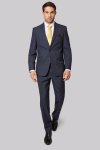 Moss Esq. Regular Fit Blue Check Suit only £69.00 or £58.65 with unidays @ Moss Bros