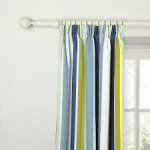 John Lewis striped blackout curtains £4.99 - £5.99 @ hungry-4-bargains Ebay