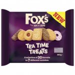 Fox's Biscuits - Tea Time Treats - 30 Biscuits 7 different varieties (350g)