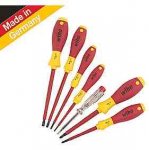 WIHA SOFTFINISH VDE SCREWDRIVER SET 7 PIECES