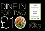 First of the New Year M&S Dine in for two