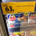Birds Eye Haddock Fish Fingers 12s @ Morrisons on Hagley Road Five Ways in Birmingham