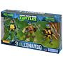 Teenage Mutant Ninja Turtles Leonardo 3 pack Action Figures