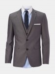 Burtons Grey Slim Fit mens suit Jacket - C&C