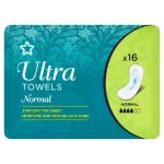 Sanitary wear tampons/towels 79p each - 3 for 2 in superdrug, Own make get 48 towels £1.58 @ Superdrug