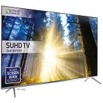 Samsung UE55KS7000 SUHD HDR 1,000 4K Ultra HD Quantum Dot Smart TV, 55” with Freeview HD/Freesat HD & Branch Feet Design, UHD Premium