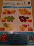 Aldi Super 6 Available From Thursday 16 March - Wednesday 29 March 45p / 65p (Funsize Apples Min. 5 Pack 65p) (Oranges 5 Pack 65p) (Kale 200g 65p) (Beetroot 500g 65p) (Pineapple 65p Each) (Plums 500g 45p)