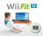 Nintendo Wii fit u game + board + green meter + free standard delivery