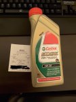 1 litre Castrol Edge 5W30