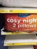 Cosy Night Silentnight pillows pair