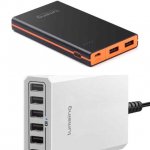 Lumsing 8000mAh battery charger with FREE 6 Port USB Wall charger (£11.98 non prime) via Amazon (sold by Bifrost UK)
