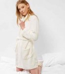 Newlook cream textured dressing gown / online (£3.99 Del for orders under £45 / Free over £45))