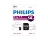 Philips Micro SD SDXC Memory Card CLASS 10 with Full Size SD Adapter 64GB