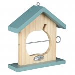 Apple bird feeder