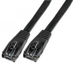 PRO SIGNAL Flat Cat5e LSOH Ethernet Patch Lead, RJ45 Plug, 15m Black 1.26£ / £4.26 delivered @ CPC Farnell