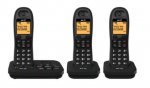 Set of 3 Cordless Phones, with answer machine