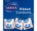 144 x MATES 'Ribbed Condoms 