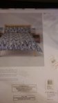 John Lewis Retro Blue Single Duvet Set - Now clear, then £9.50 instore