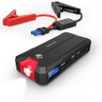 Intocircuit 400A Car Jump Starter External Battery Charger Power Bank, 3-Port USB, LCD Display, LED Flashlight
