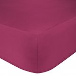 John Lewis Easycare Polycotton Fitted Single Sheets - teal or magenta