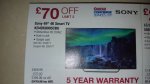 Sony KD49X8005CBU 49" 4K UltraHD LED SMART Android TV