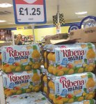 8 Pack Ribena minis 200ml apple & mango