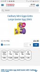XL Easter Eggs at Tesco Cadburys, Mars & Galaxy from 15 March