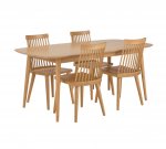 Dining table 4 chairs using code in comments