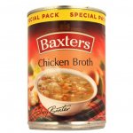 Baxters Scotch Broth, Highlanders Broth, Minestrone & Chicken Broth 380g Soups
